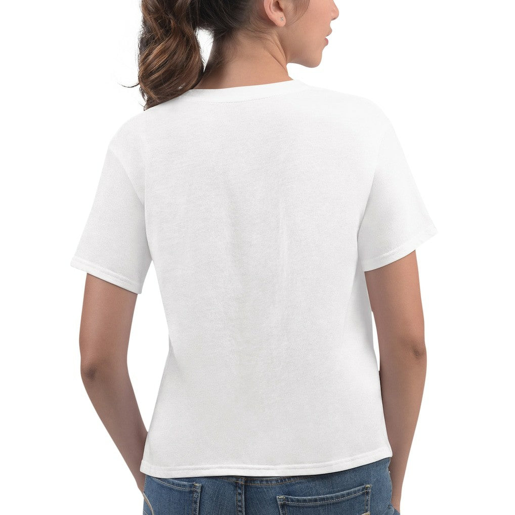 Chicago Bulls G-III 4Her by Carl Banks Women's Play the Ball Cropped T-Shirt sale
