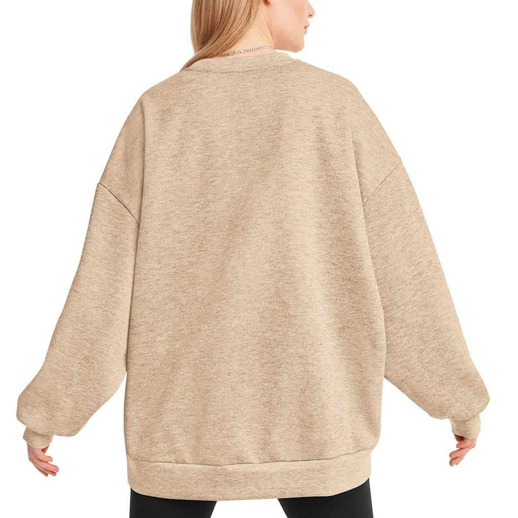 Chicago Bulls DKNY Sport Women's Daisy Tunic Oversized Pullover Sweatshirt sale