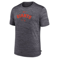 Charcoal San Francisco Giants Nike Authentic Collection Velocity Performance Practice T-Shirt