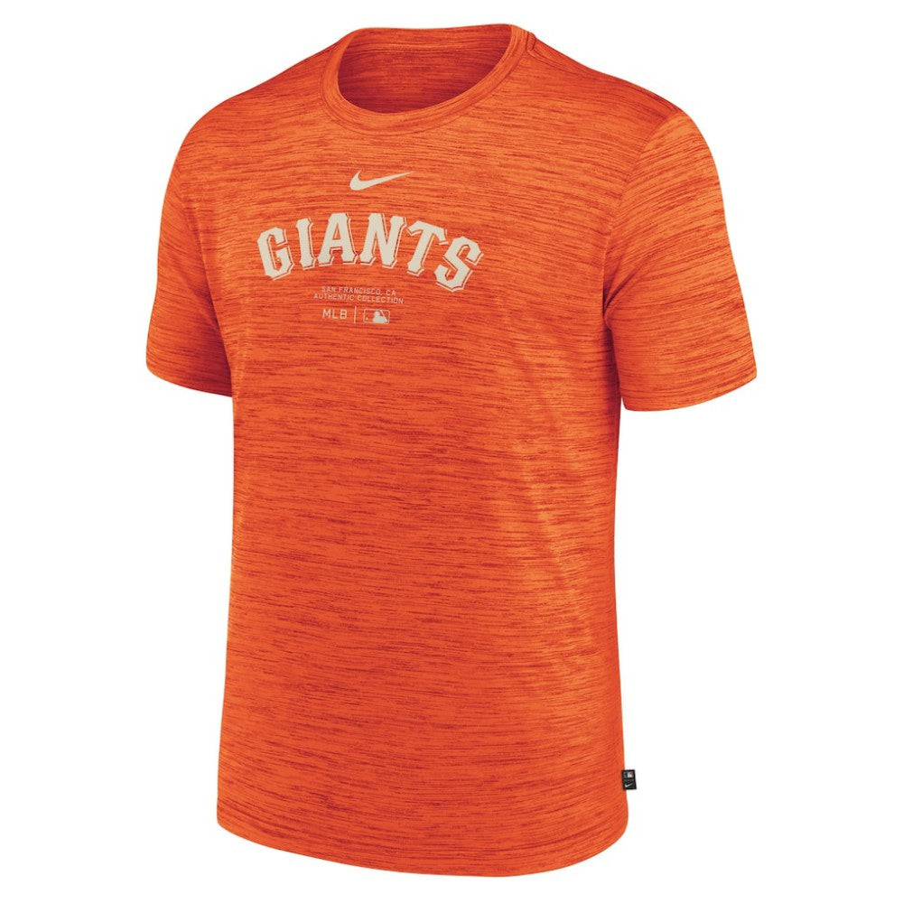 Orange San Francisco Giants Nike Authentic Collection Velocity Performance Practice T-Shirt