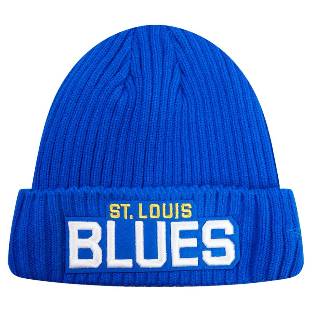 NHL St. Louis Blues Pro Standard Classic Core Cuffed Knit Hat