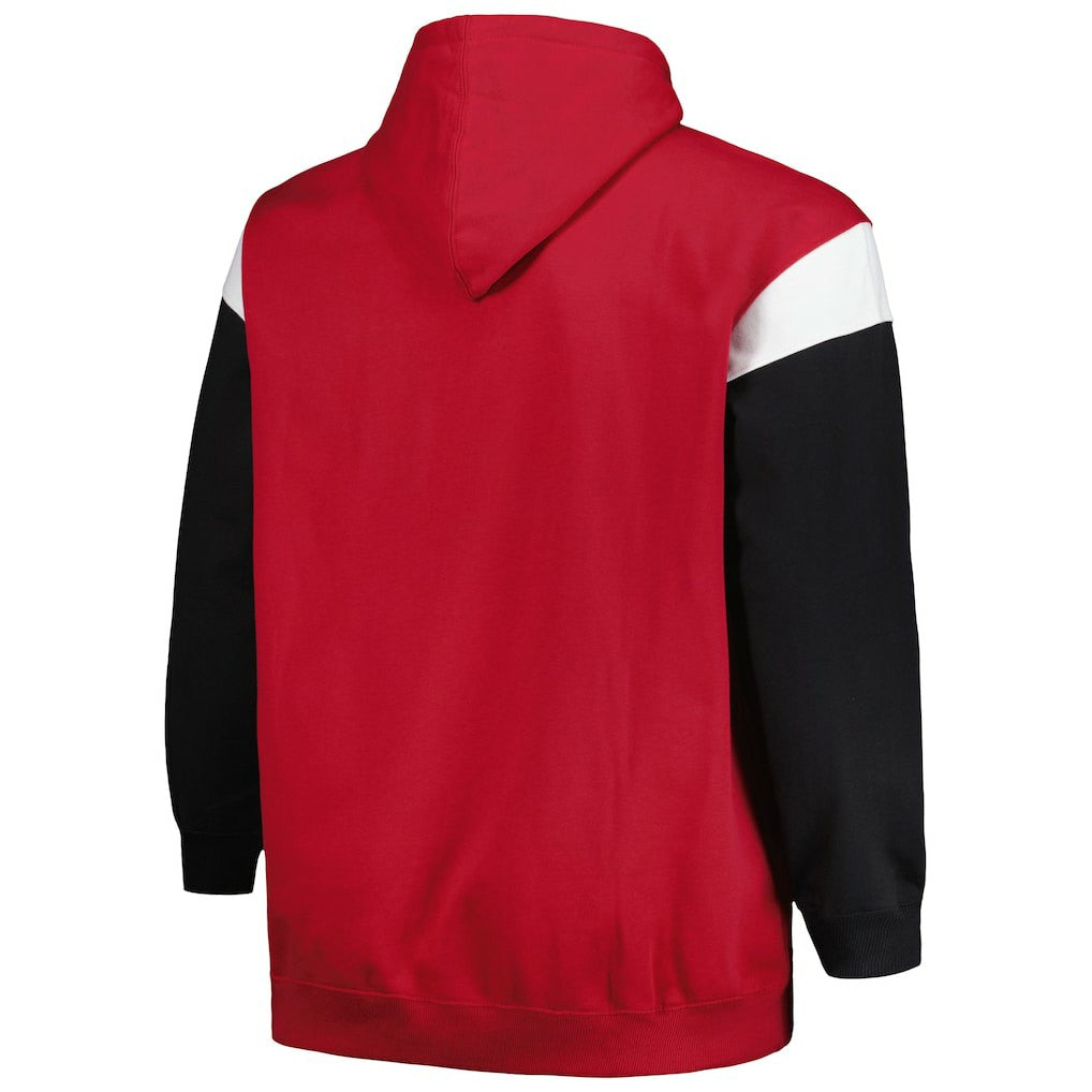 Profile Big & Tall Trench Battle Pullover Hoodie - Arizona Cardinals Hoodies