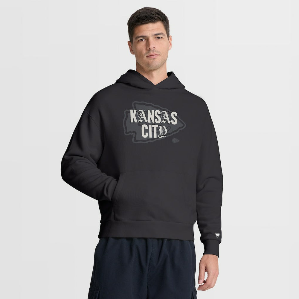 Oversized Type Play Location Hoodie - Kansas City Chiefs Hoodies