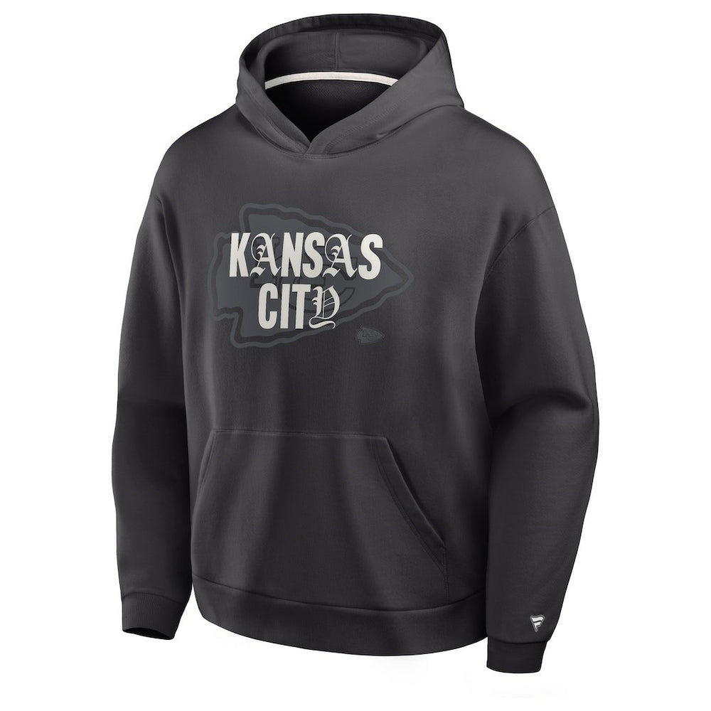 Oversized Type Play Location Hoodie - Kansas City Chiefs Hoodies