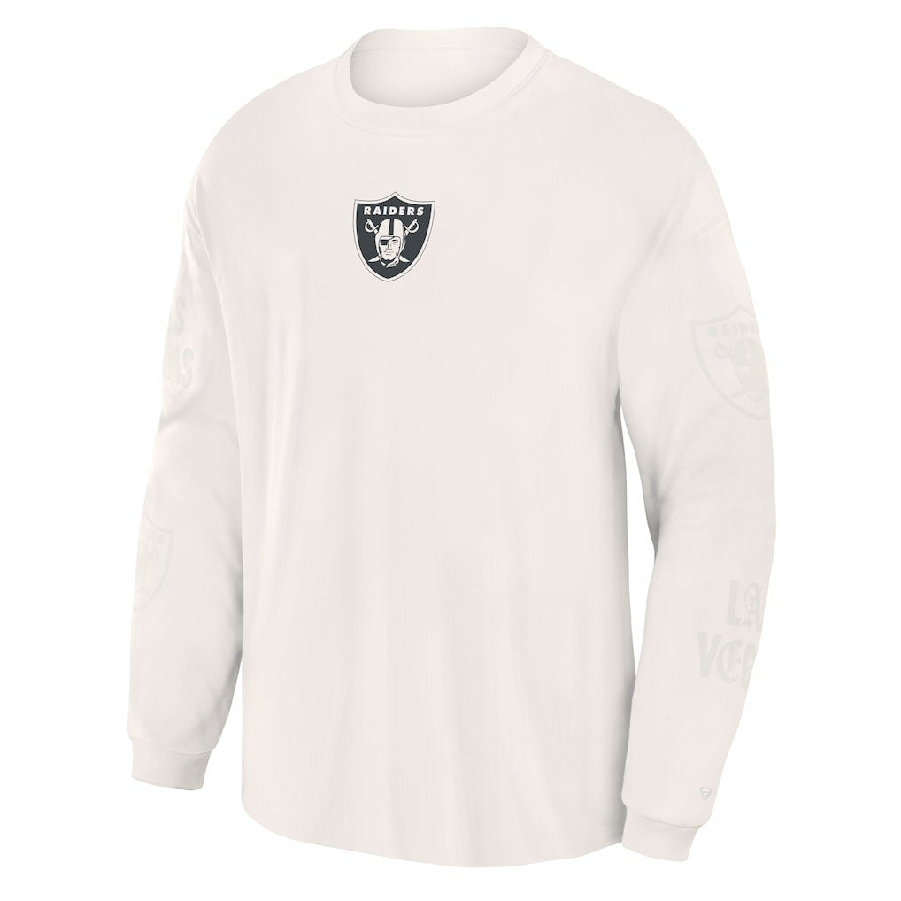 Oversized Type Play Long Sleeve T-Shirt - Las Vegas Raiders T-shirts