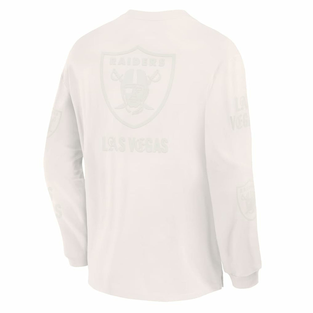 Oversized Type Play Long Sleeve T-Shirt - Las Vegas Raiders T-shirts