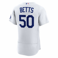 White Mookie Betts Los Angeles Dodgers Nike Home Authentic Jersey
