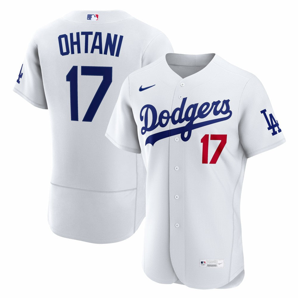 White Shohei Ohtani Los Angeles Dodgers Nike Home Authentic Jersey