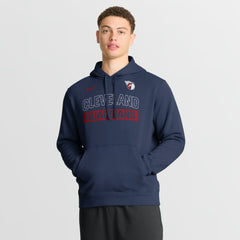 Navy Cleveland Guardians Nike Primetime Club Hoodie