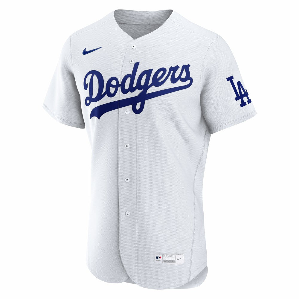 White Los Angeles Dodgers Nike Home Authentic Jersey