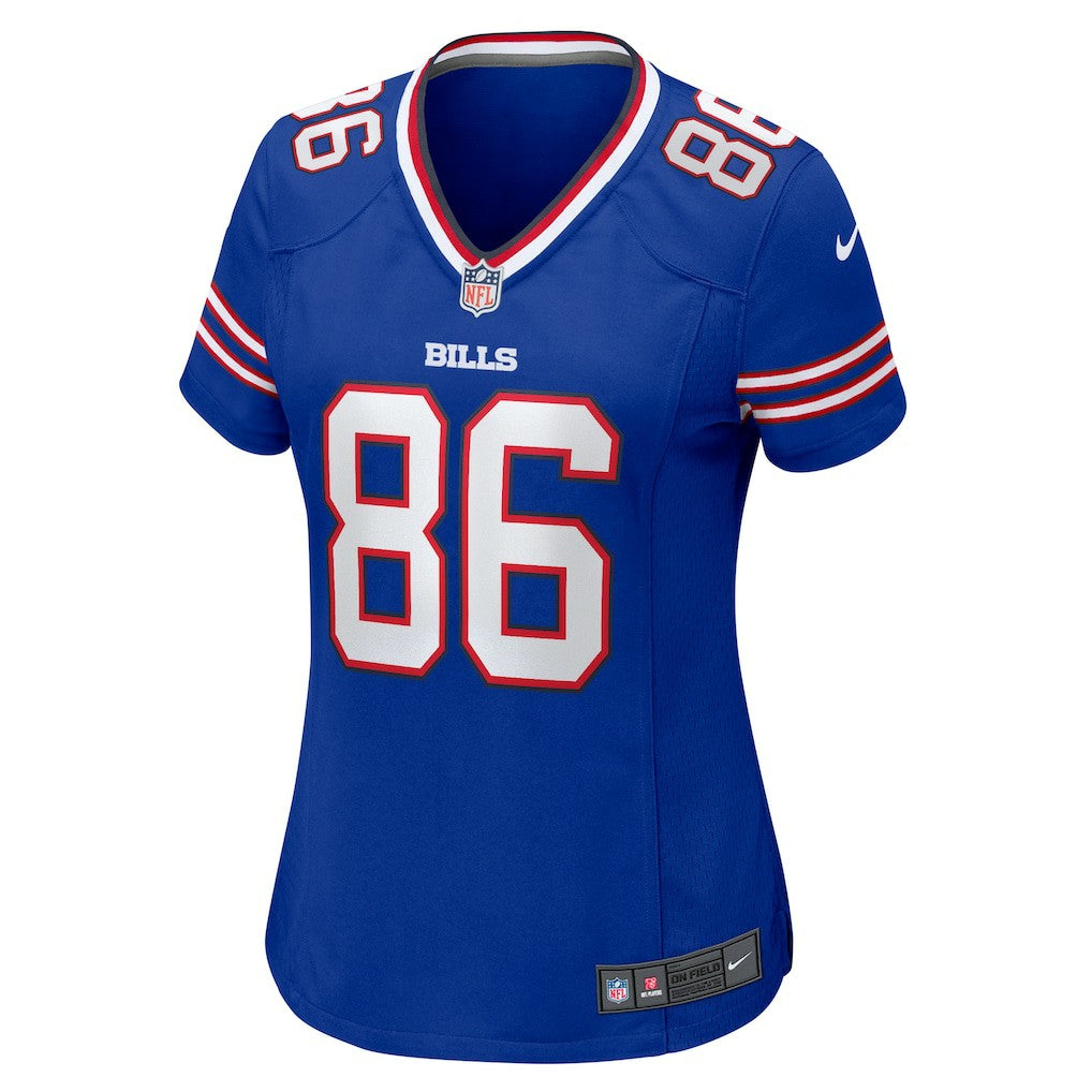 Dalton Kincaid  Women's Home Game Jersey - Buffalo Bills Jerseys