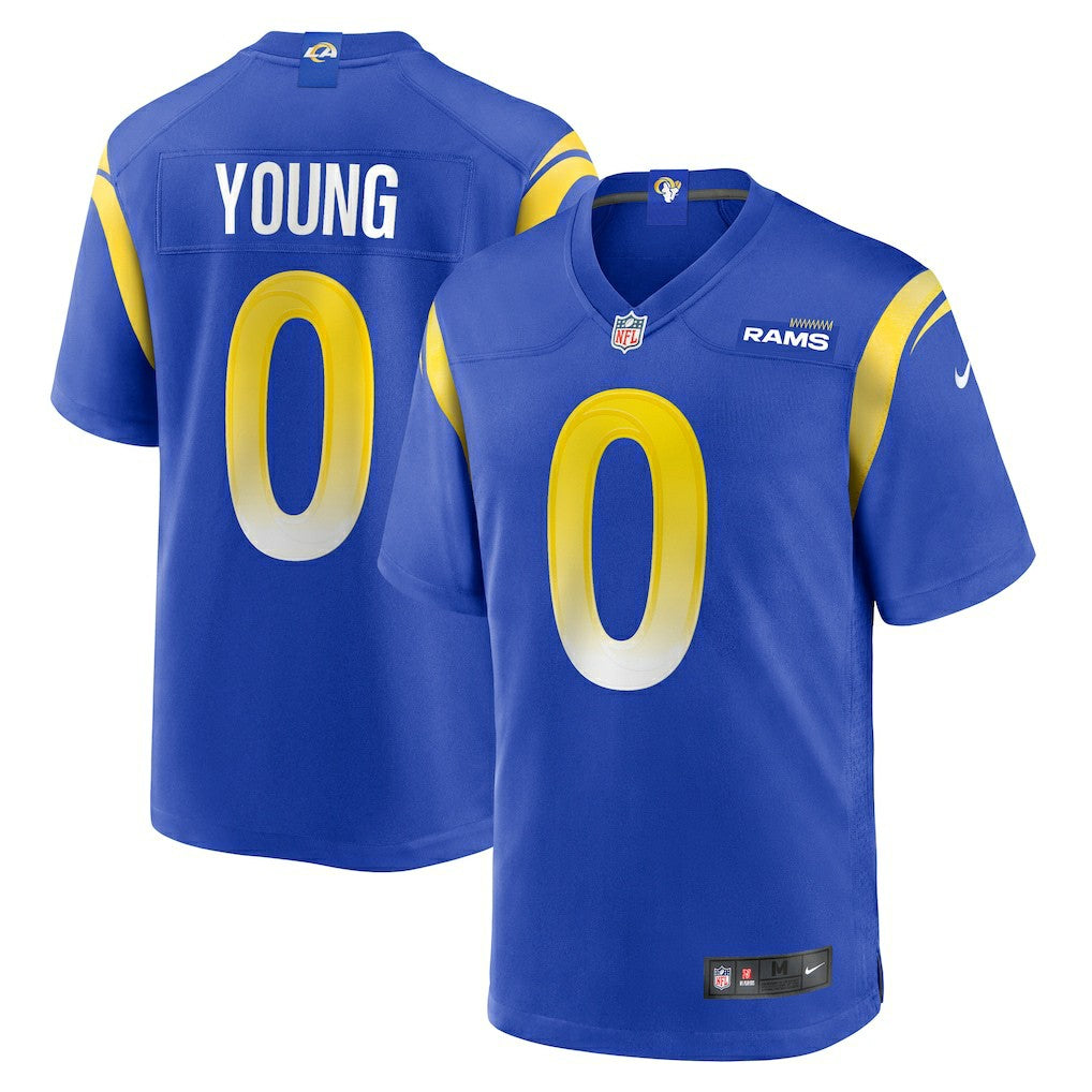 Byron Young  Home Game Jersey - Los Angeles Rams Jerseys