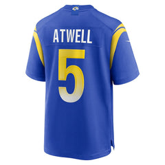 Tutu Atwell  Home Game Jersey - Los Angeles Rams Jerseys