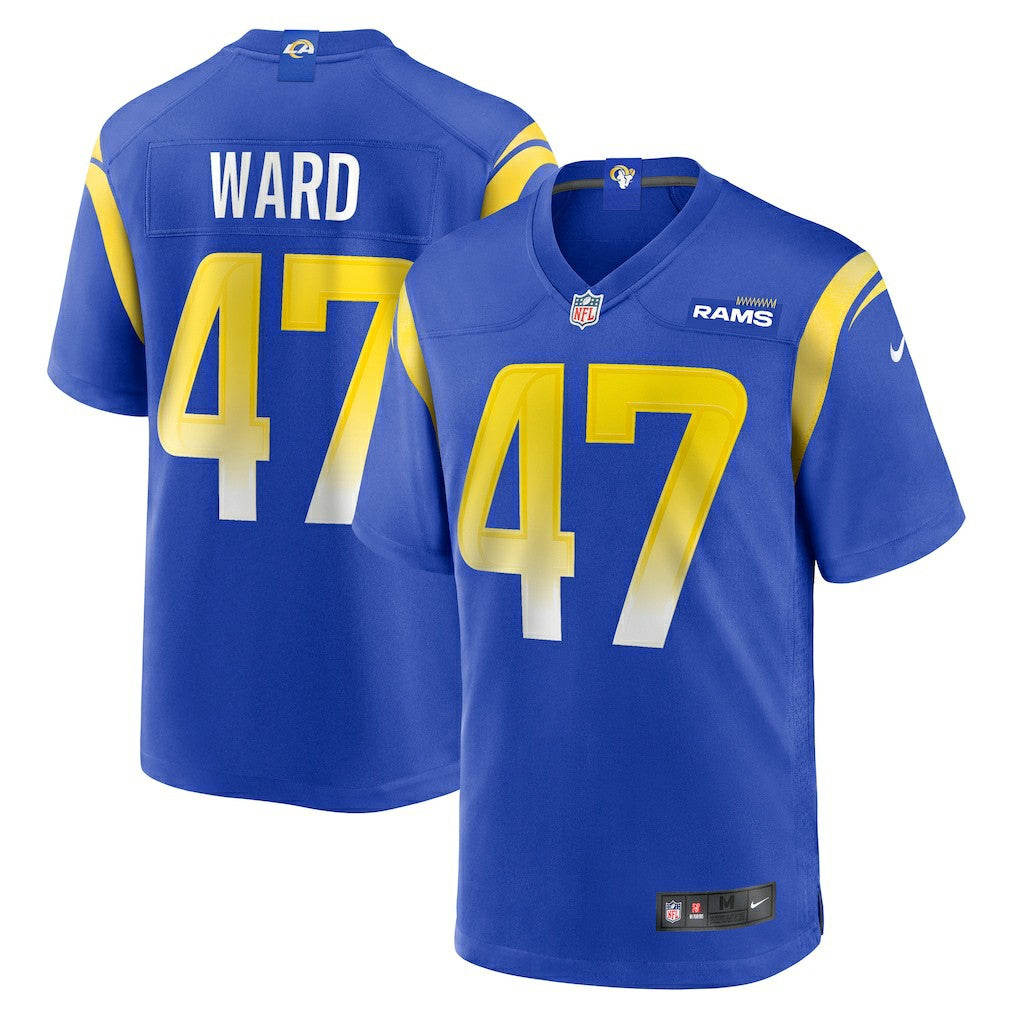 Alex Ward  Home Game Jersey - Los Angeles Rams Jerseys