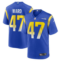 Alex Ward  Home Game Jersey - Los Angeles Rams Jerseys