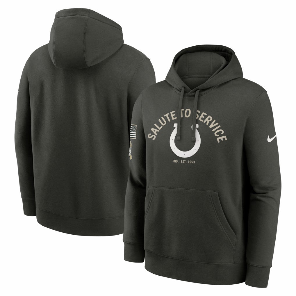 Salute To Service Club Fleece Hoodie - Indianapolis Colts Hoodies