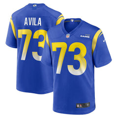 Steve Avila  Home Game Jersey - Los Angeles Rams Jerseys