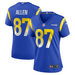 Davis Allen  Women's Home Game Jersey - Los Angeles Rams Jerseys