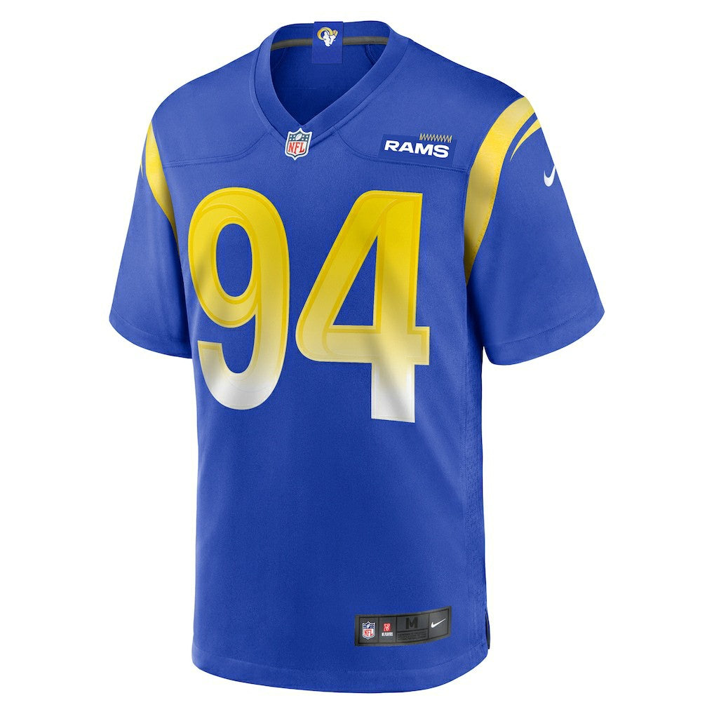 Desjuan Johnson  Home Game Jersey - Los Angeles Rams Jerseys