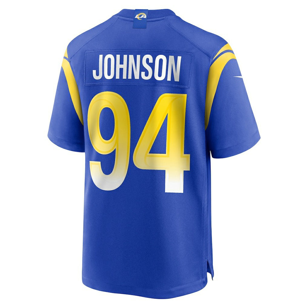 Desjuan Johnson  Home Game Jersey - Los Angeles Rams Jerseys