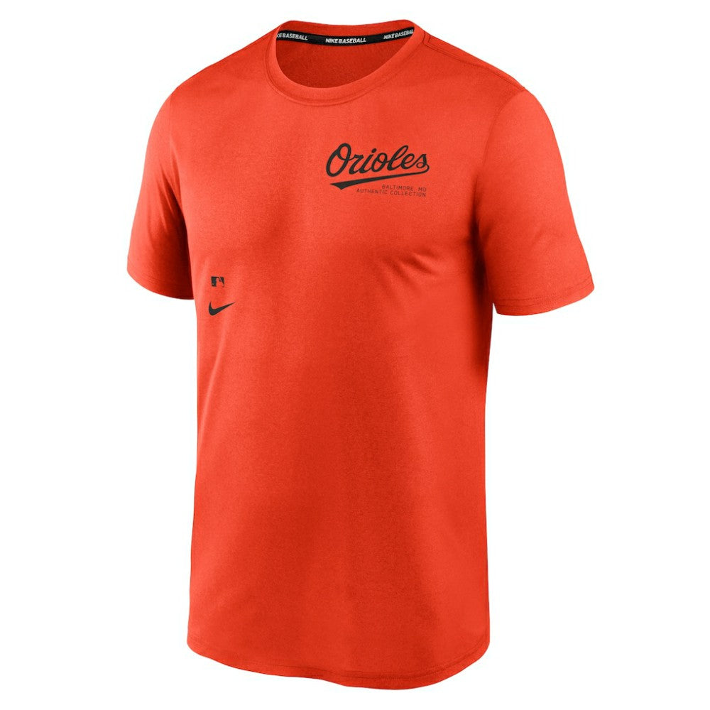 Orange Baltimore Orioles Nike Authentic Collection Early Work Tri-Blend Performance T-Shirt