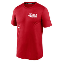 Red Cincinnati Reds Nike Authentic Collection Early Work Tri-Blend Performance T-Shirt