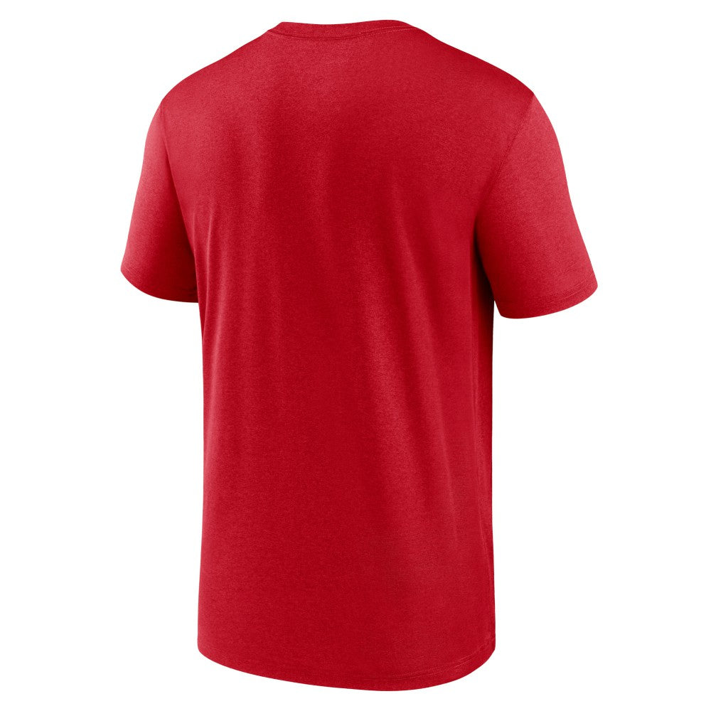 Red Cincinnati Reds Nike Authentic Collection Early Work Tri-Blend Performance T-Shirt