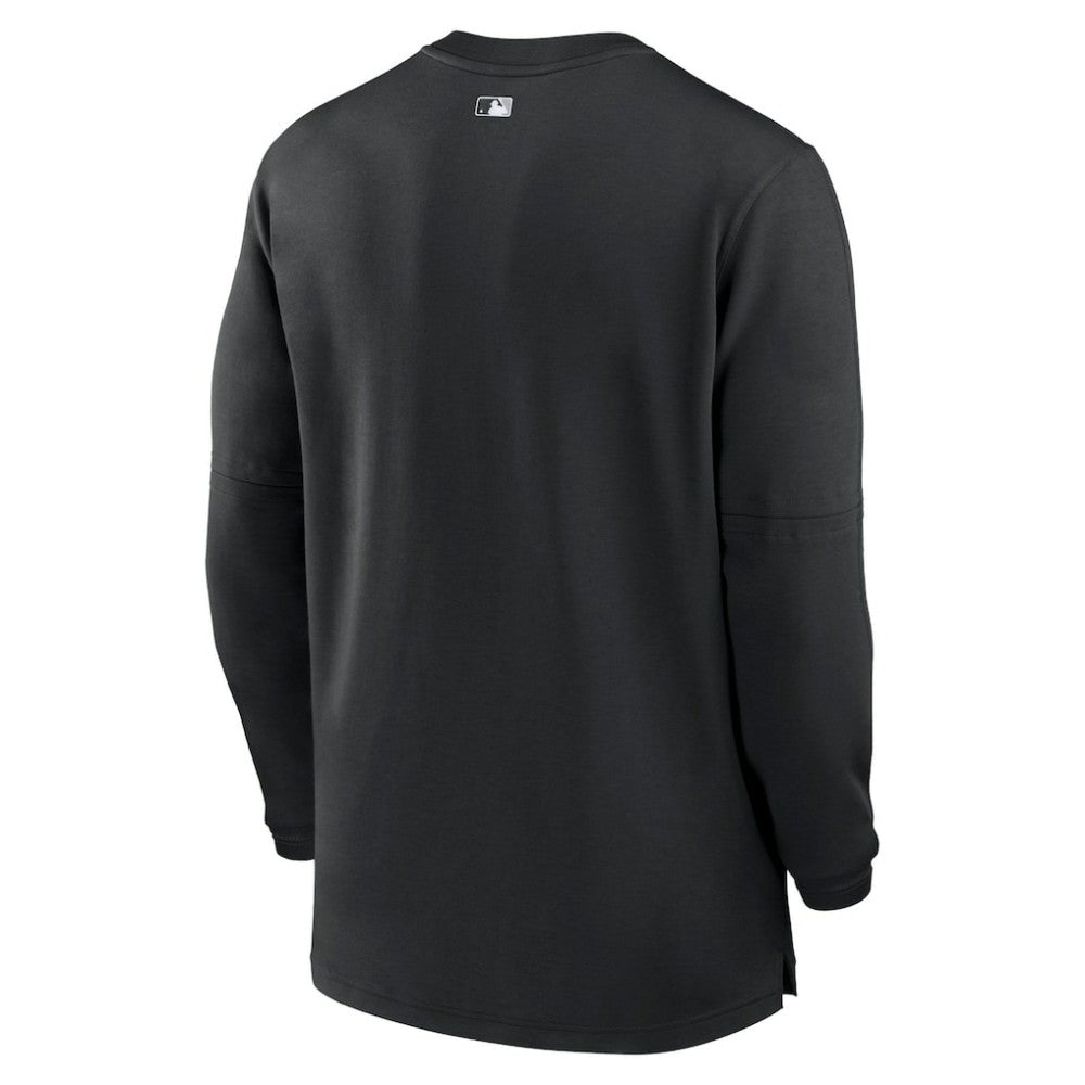Black Chicago White Sox Nike Authentic Collection Game Time Performance Quarter-Zip Top