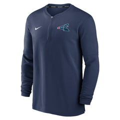Navy Chicago White Sox Nike Authentic Collection Game Time Performance Quarter-Zip Top