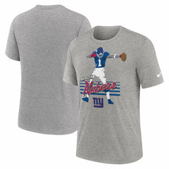 Malik Nabers  Player Graphic T-Shirt - New York Giants T-shirts