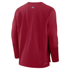 Red Arizona Diamondbacks Nike Authentic Collection Player Dri-FIT Lightweight Pullover