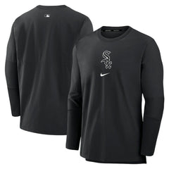 Black Chicago White Sox Nike Authentic Collection Player Dri-FIT Lightweight Pullover