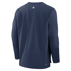Navy Tampa Bay Rays Nike Authentic Collection Player Dri-FIT Lightweight Pullover