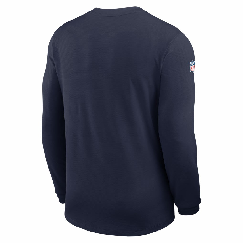 Sideline Coach UV Dri-FIT Long Sleeve Shirt - Dallas Cowboys