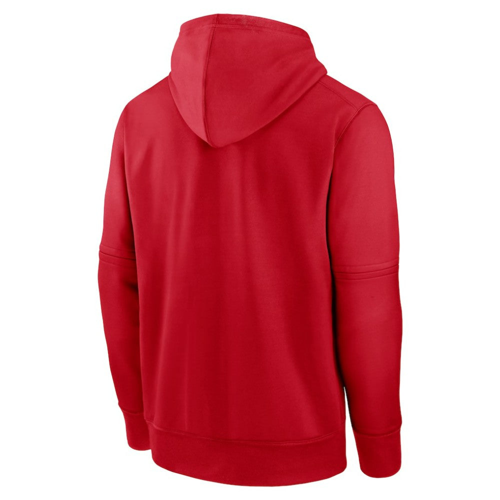 Red Los Angeles Angels Nike Authentic Collection City Connect Practice Performance Pullover Hoodie