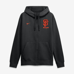 Black San Francisco Giants Nike Primetime Lockup Full-Zip Hoodie