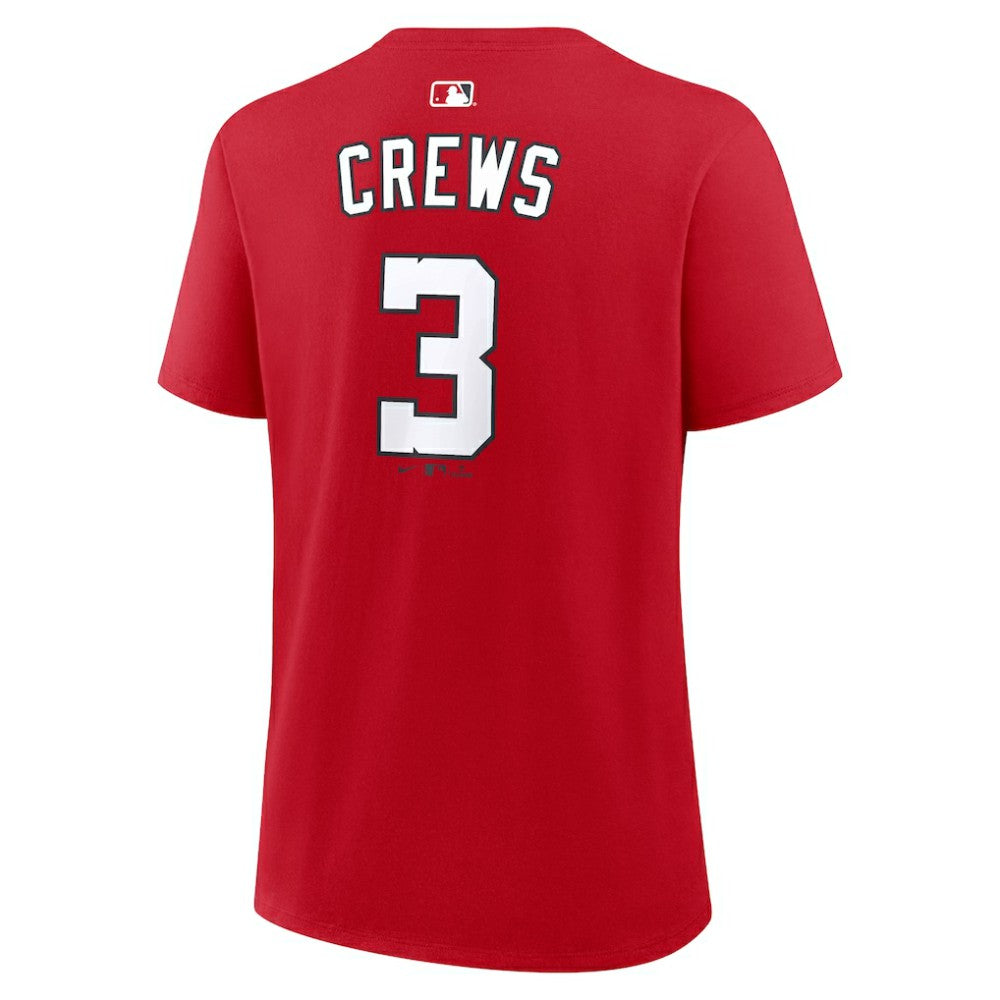 Red Dylan Crews Washington Nationals Nike Women's Name & Number T-Shirt