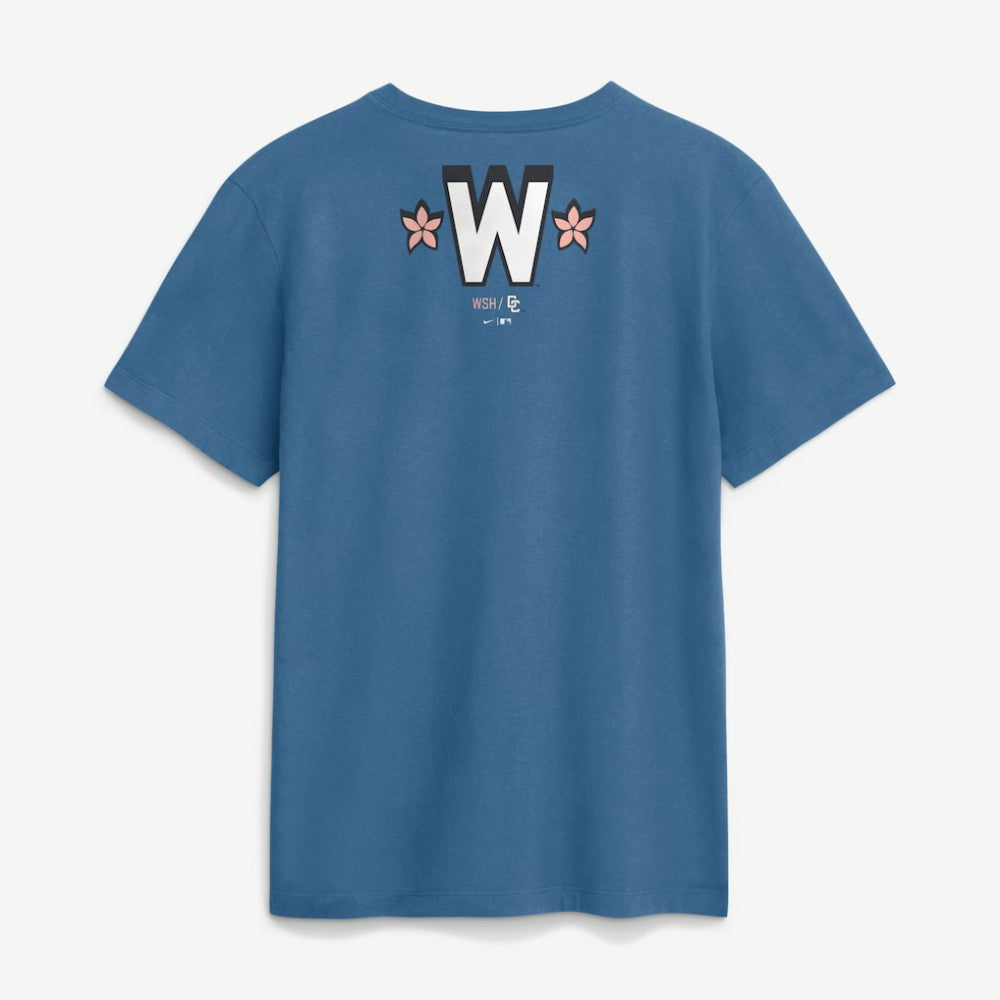 Blue Washington Nationals Nike City Connect 2-Hit T-Shirt