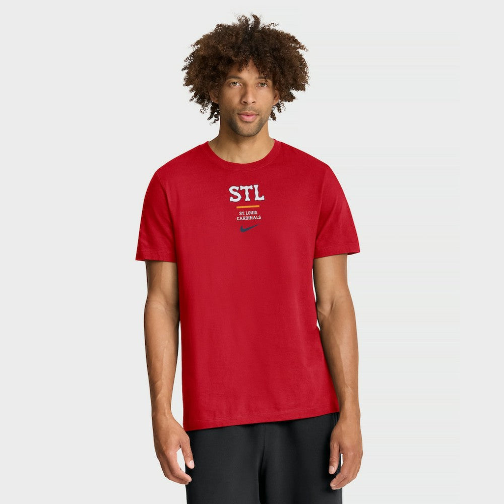 Red St. Louis Cardinals Nike City Connect 2-Hit T-Shirt