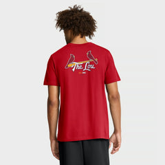 Red St. Louis Cardinals Nike City Connect 2-Hit T-Shirt