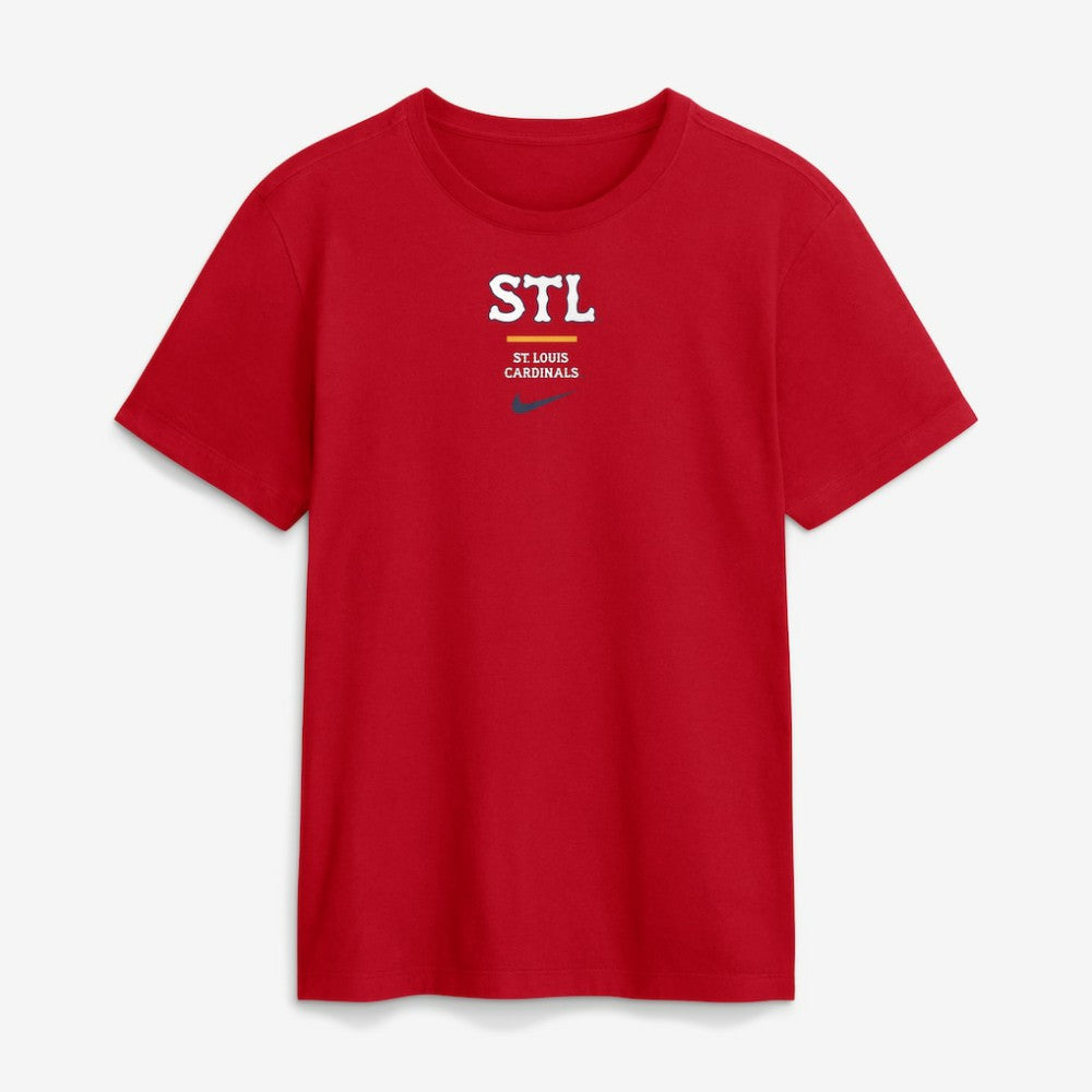 Red St. Louis Cardinals Nike City Connect 2-Hit T-Shirt