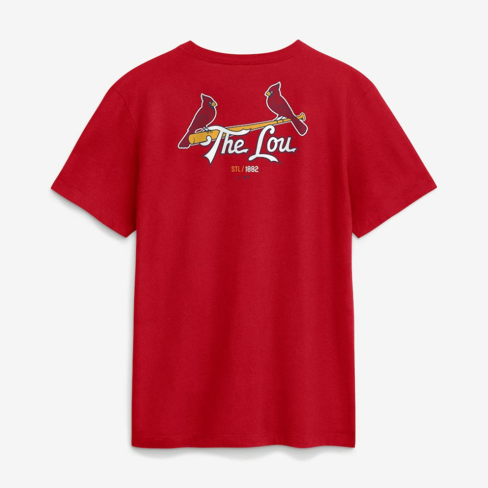 Red St. Louis Cardinals Nike City Connect 2-Hit T-Shirt