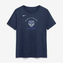 Navy Detroit Tigers Nike Women's City Connect Arch T-Shirt
