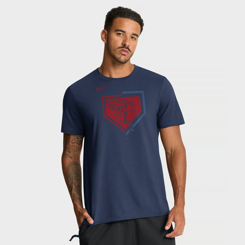 Navy Cleveland Guardians Nike Icon T-Shirt