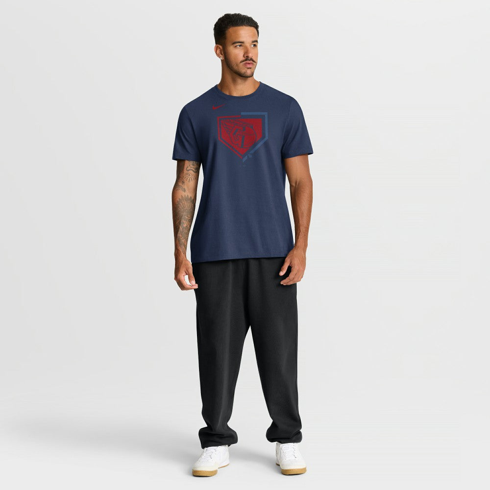 Navy Cleveland Guardians Nike Icon T-Shirt