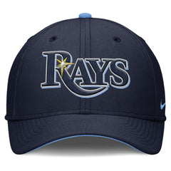 Navy Tampa Bay Rays Nike Primetime Rise Dri-FIT Flex Hat