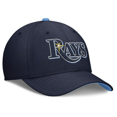 Navy Tampa Bay Rays Nike Primetime Rise Dri-FIT Flex Hat