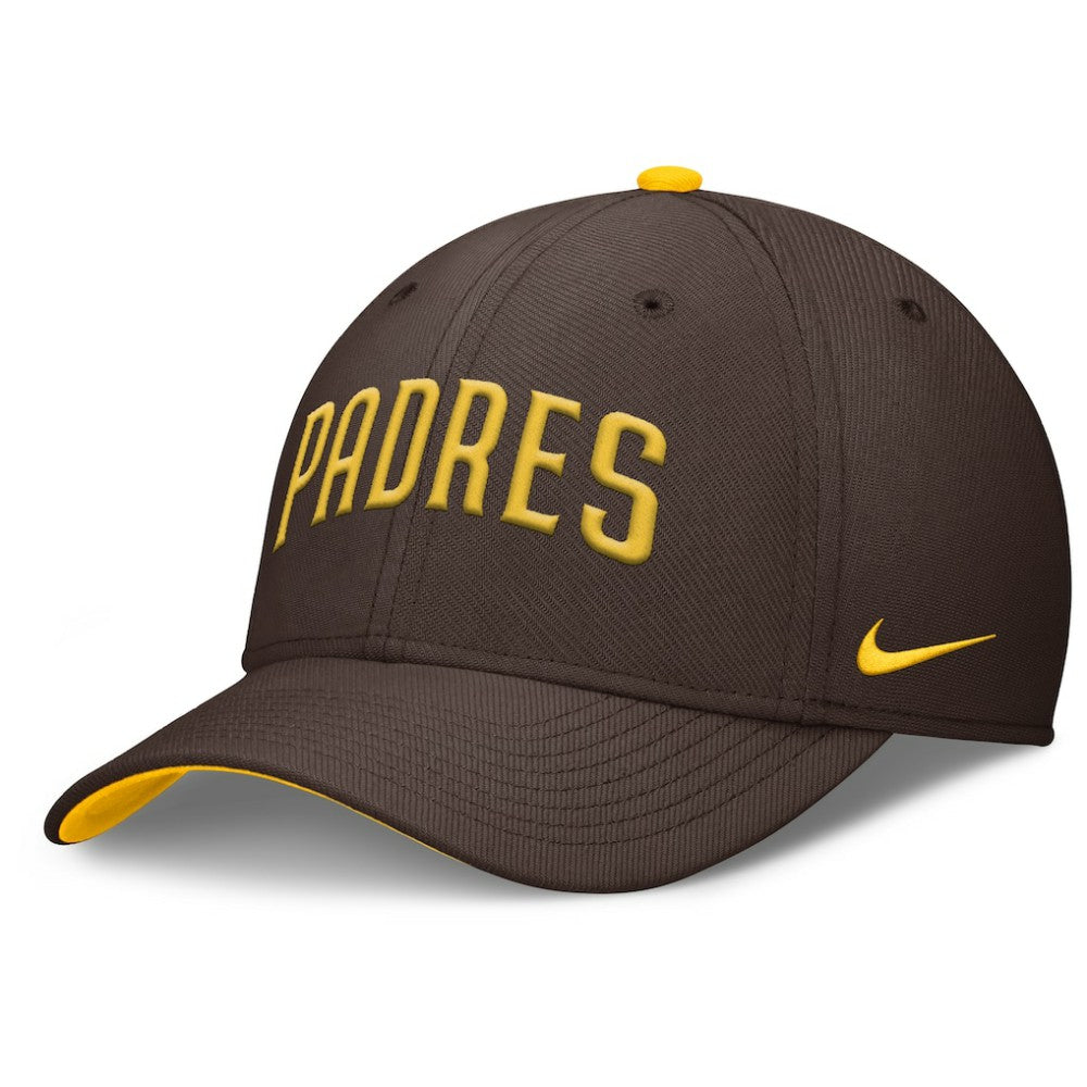 Brown San Diego Padres Nike Primetime Rise Dri-FIT Flex Hat