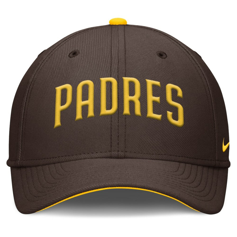 Brown San Diego Padres Nike Primetime Rise Dri-FIT Flex Hat