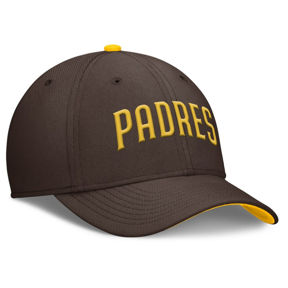 Brown San Diego Padres Nike Primetime Rise Dri-FIT Flex Hat